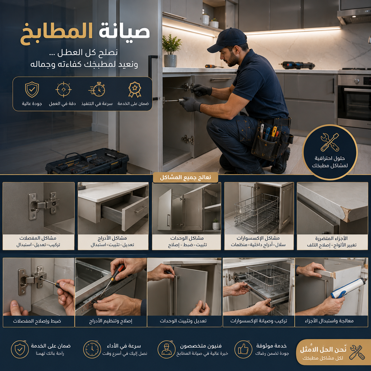 صيانة مطابخ المدينة المنورة