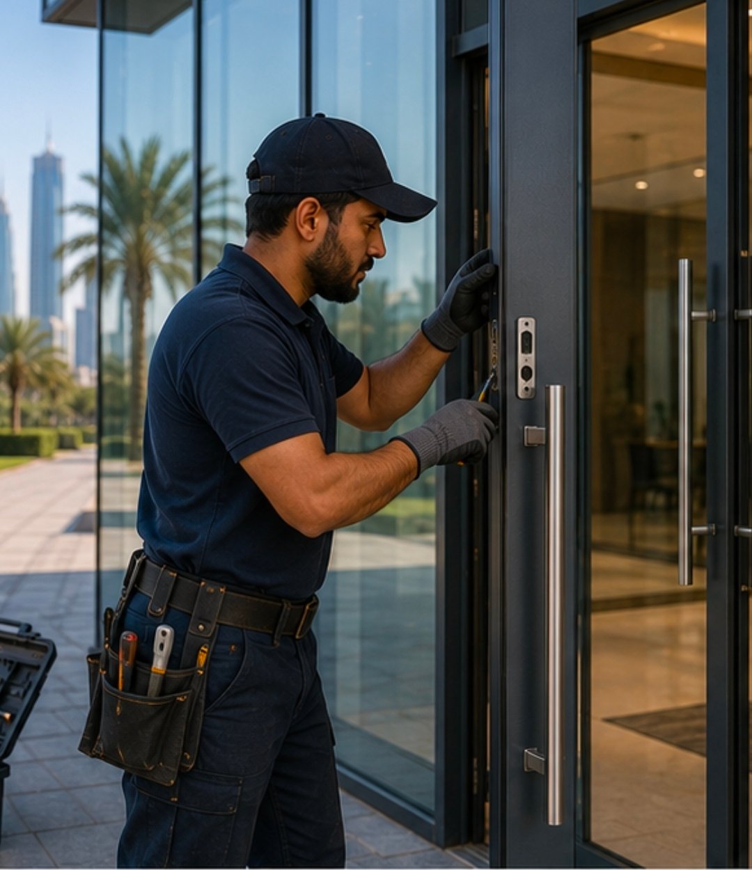صيانة واجهات زجاج المحلات في المدينة المنورة